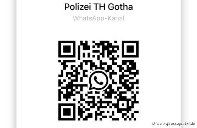 LPD-EF: Blaulicht aufs Handy: Thüringer Polizei startet WhatsApp-Kanäle