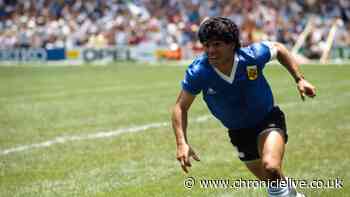 Meet the North-East lad who elbowed Diego Maradona in an England shirt