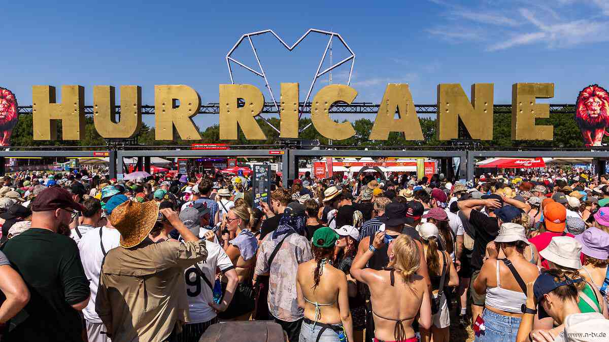 Wegen Vorerkrankungen?: Frau stirbt auf Hurricane-Festival