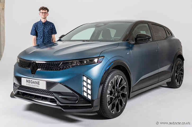 Updated Renault Megane brings new face and 310 miles of range