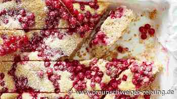 In 15 Minuten ofenfertiger Johannisbeer-Nuss-Kuchen