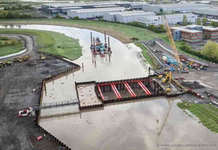 Kier confirms next £101m phase of Bridgwater Tidal Barrier job