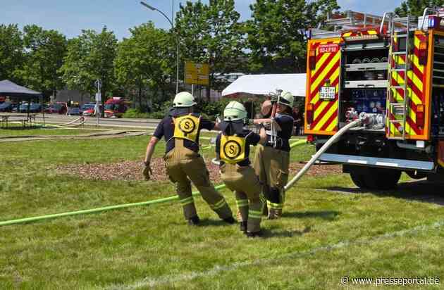 FW-ST: Leistungsnachweis der Feuerwehren im Kreis Steinfurt: 90 Gruppen meistern Herausforderungen bei extremer Hitze