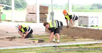 Behind the scenes of Plate Day set up at Newcastle Racecourse as 15,000 expected