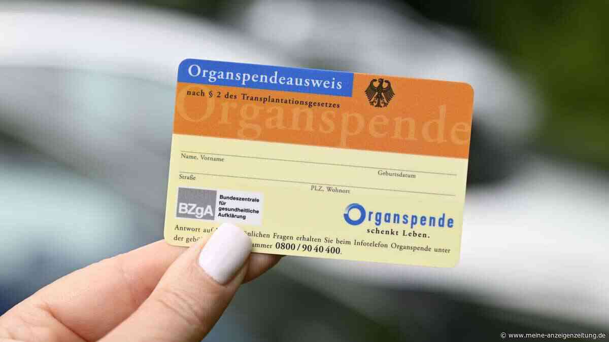 Organspende: Darum geht es bei der Diskussion um eine Neuregelung