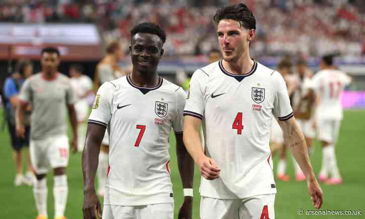 England star midfielder backs shocking decision to bench Arsenal teammate for World Cup games