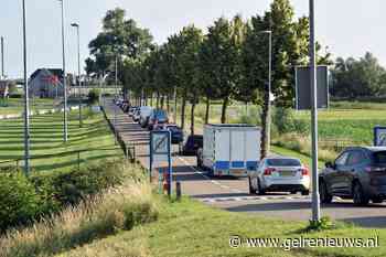 Flinke files door afsluiting snelweg