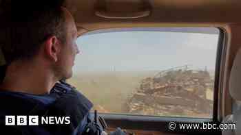 BBC sees destroyed villages in Israeli-occupied southern Lebanon