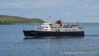 Crew member dies after falling from luxury cruise ship off the Scottish coast