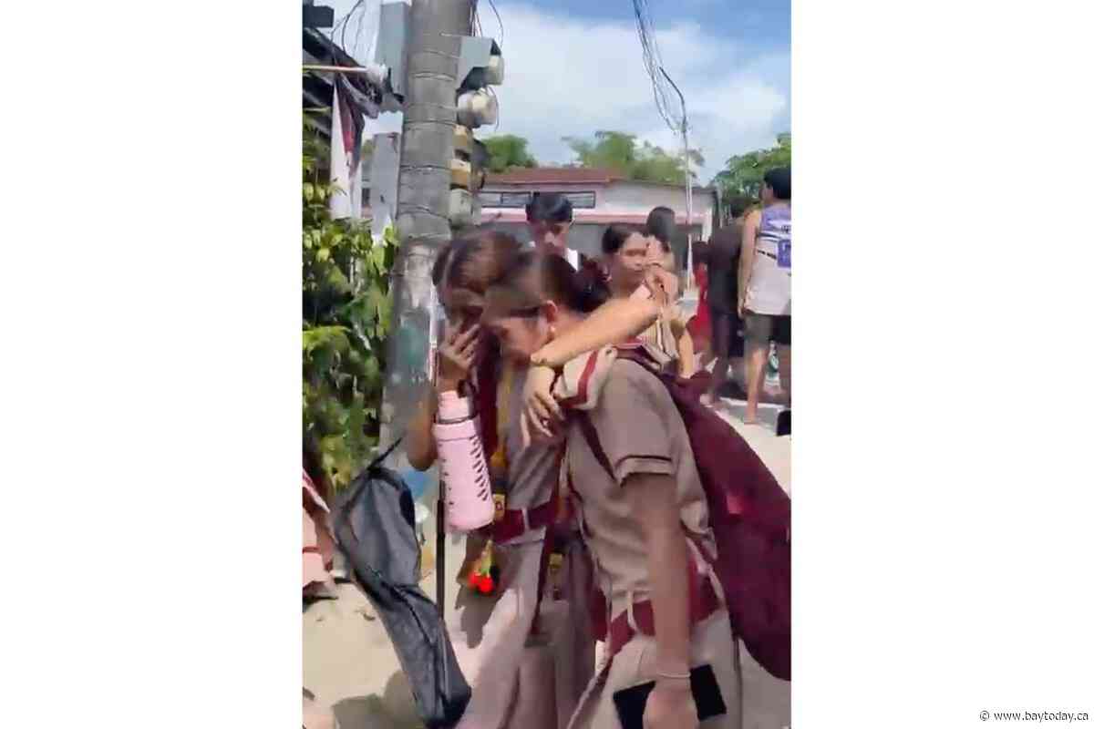 2 students in custody after shooting at high school in Philippines kills 3