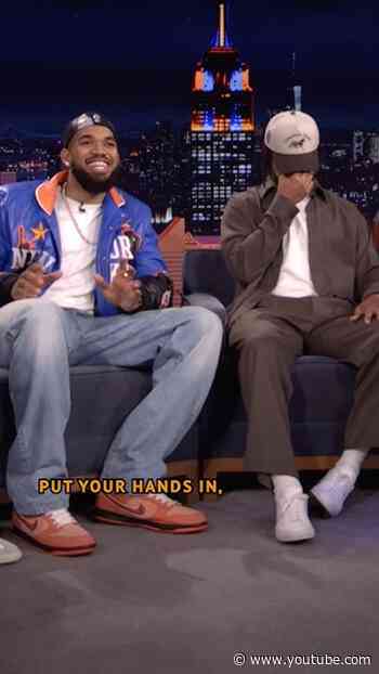 #JalenBrunson on Coach Mike Brown singing “Who Let the Dogs Out” 😭 #Knicks #FallonTonight