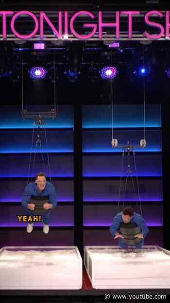 #JohnCena & Jimmy must answer trivia questions or get dropped into whipped cream in Drop Quiz!