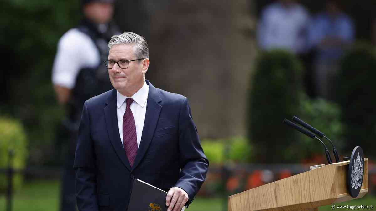 Britischer Premier Starmer kündigt Rücktritt an