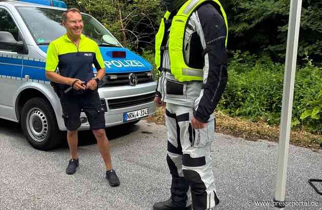 POL-PB: #LEBEN - Schwerpunkteinsatz zu den Themen Geschwindigkeit und Prävention - Zwei Motorradfahrer waren deutlich zu schnell