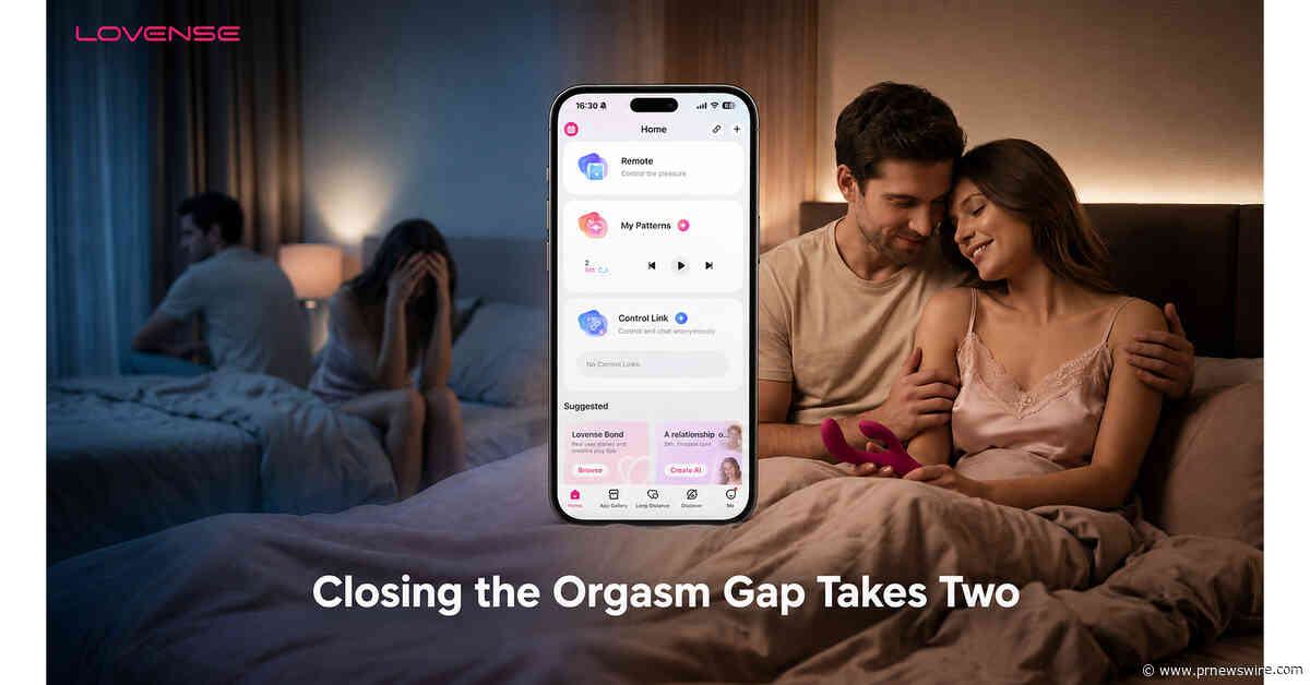"Closing the Gap Takes Two": Lovense Launches Initiative in Response to Decades-Long Orgasm Gap