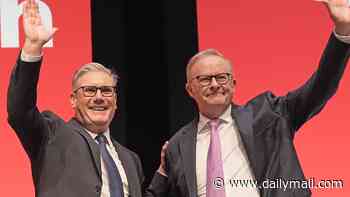 Anthony Albanese sends message to his friend Sir Keir Starmer as the UK Prime Minister is forced to quit amid plummeting approval ratings and policy backflips