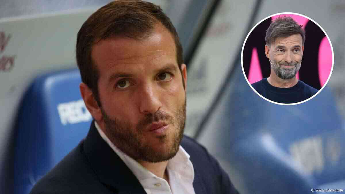 Jürgen Klopp ledert plötzlich gegen WM-Experte van der Vaart