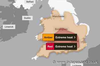 Rare red weather warning issued for extreme heat – but what does it mean?