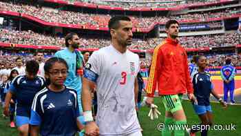 Iran leave note in dressing room thanking LA