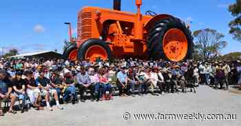 Wheels are in motion for the big Chamberlain tractor to get even bigger