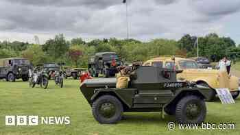 Military trucks, poems and music at forces weekend