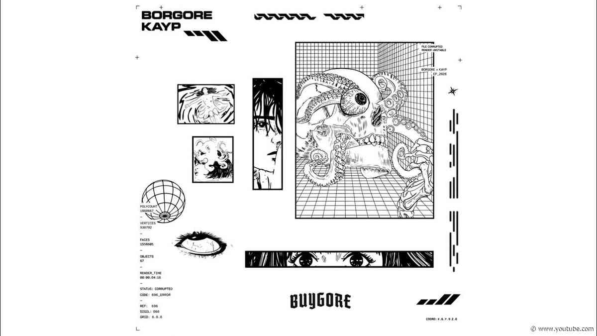 Borgore, Kayp - FADE AWAY (Official Visualizer)