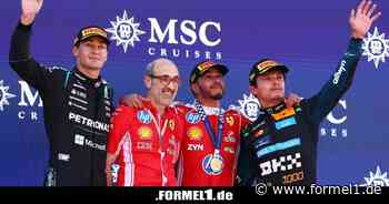 Nur eine Nation auf dem F1-Podium: Das gab es seit 43 Jahren nicht mehr!