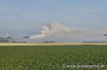 FW Uedem: Abschlussbericht: Großbrand einer landwirtschaftlichen Halle