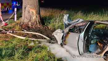 Frontalcrash in Bayern: Auto prallt gegen Baum – Fahrer stirbt