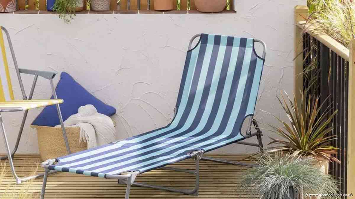 Argos shoppers snap up 'bargain' best-selling £35 garden lounger