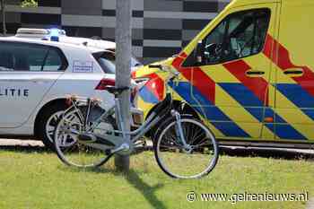 Fietsster gewond na botsing met auto