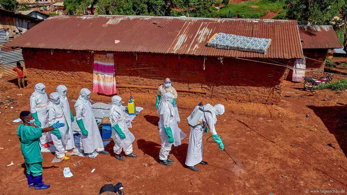Mehr als 1000 Ebola-Fälle im Kongo innerhalb eines Monats