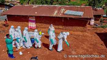 Mehr als 1000 Ebola-Fälle im Kongo innerhalb eines Monats