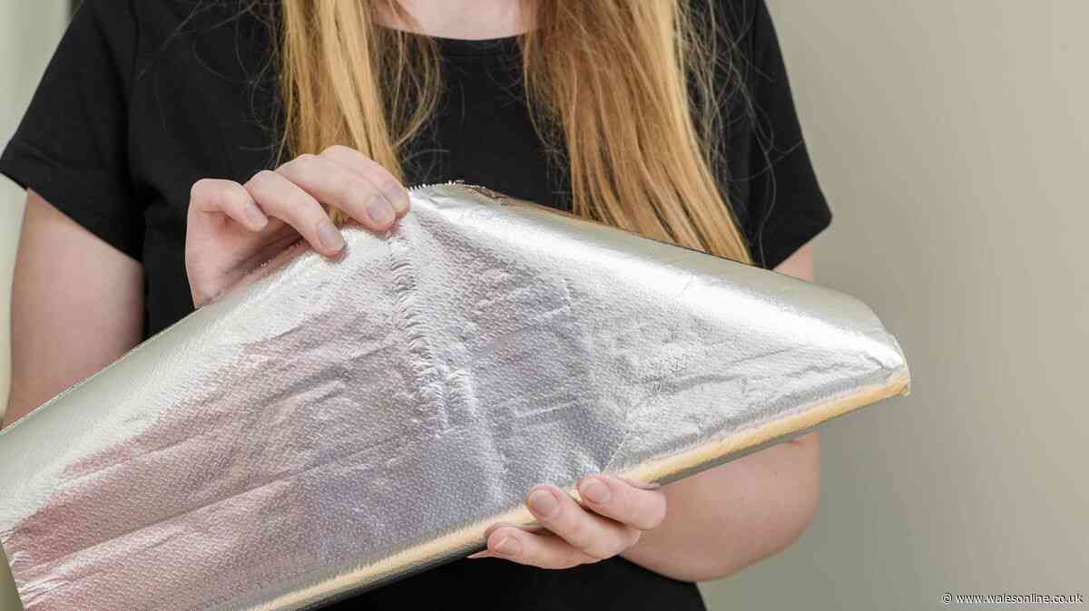Welsh households urged to place tinfoil on their windows this week