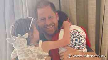 Prince Harry's son Archie's hidden nod to dad's home land in Father's Day snap with Lilibet
