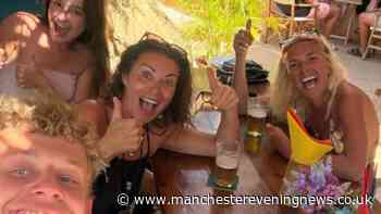 Coronation Street's Carla Connor actress sends fans wild on holiday with co-stars