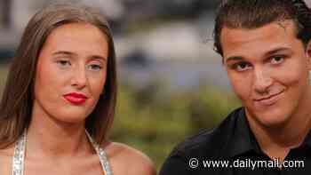 Venezuela Fury, 16, reveals she wore sunglasses at her wedding because she'd been 'crying my eyes out all morning' - as she and husband Noah Price, 19, make their live TV debut