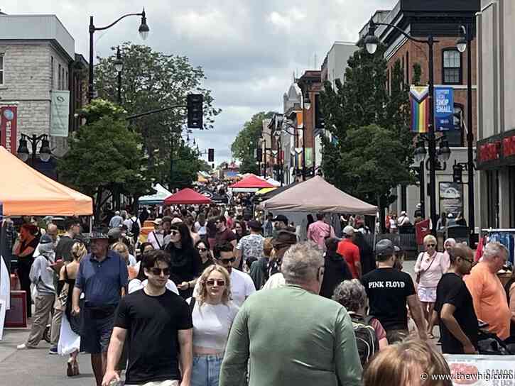 Kingston crowds flock to pro-pedestrian Princess Street for day of shopping, music and discovery
