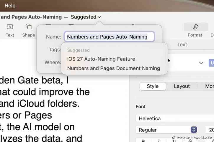 macOS 27 Golden Gate makes naming files easier than ever