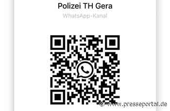 LPI-G: Blaulicht aufs Handy: Thüringer Polizei startet WhatsApp-Kanäle