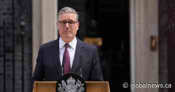 U.K.’s Keir Starmer announces he is resigning as prime minister