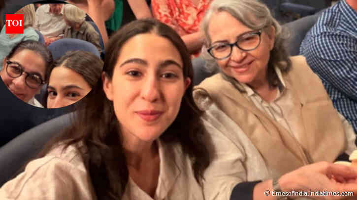 Sara Ali Khan shares RARE picture of Sharmila Tagore and Amrita Singh