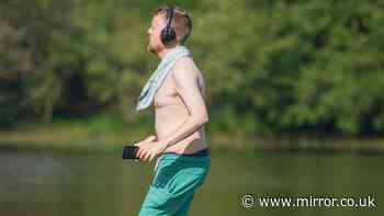 Met Office names 98 areas where Brits should avoid exercise from 11am to 3pm