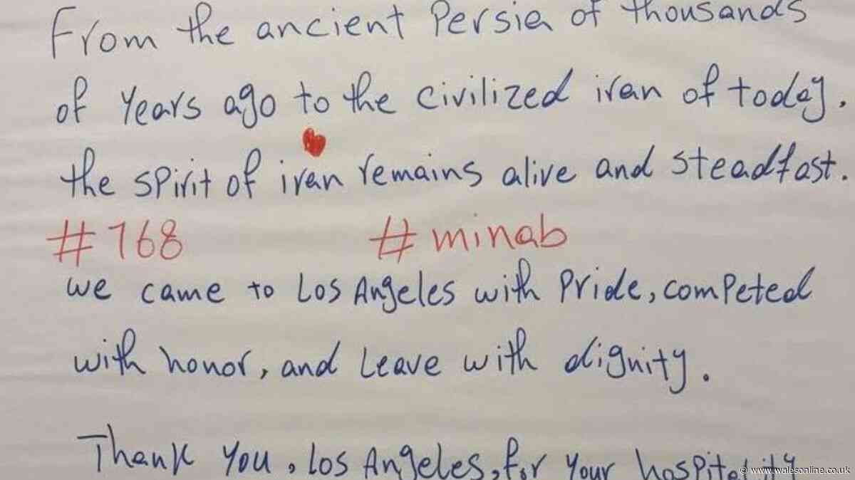 World Cup nation leave 74-word note in dressing room after order to leave US immediately