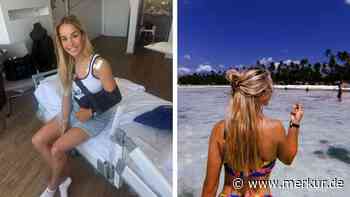 Bayern-Star Giulia Gwinn verzückt nach OP mit Foto vom Strandurlaub