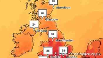 North East heatwave - how hot will it get and when will it end