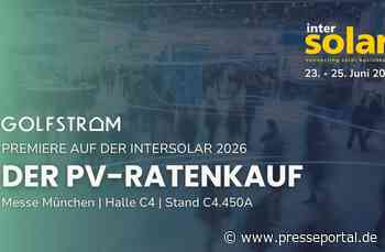 Golfstrom auf der Intersolar Europe 2026: Premiere für den Ratenkauf für Solaranlagen