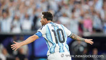 Kansas City overspoeld door Argentijnse fans: ’De wereld gaapt van achter een afzetlint trainende Lionel Messi aan’
