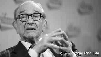 Ex-US-Notenbanker Alan Greenspan stirbt mit 100 Jahren