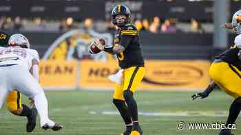 Hamilton's Bo Levi Mitchell won the showdown between last year's CFL outstanding player finalists